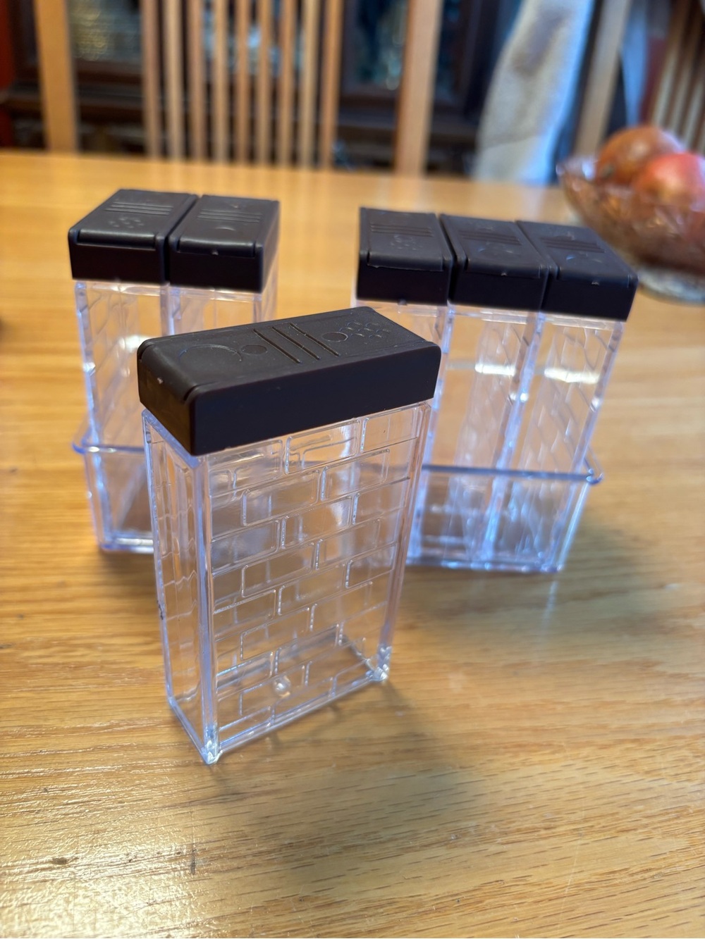 6 Piece Spice Shaker Seasoning Bottle Spice Rack
